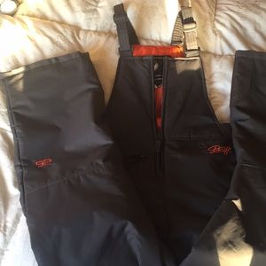 Youth large snow bib overalls